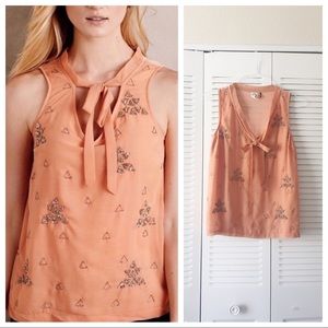 ANTHROPOLOGIE Akemi + Kin Devon Tank Sequin